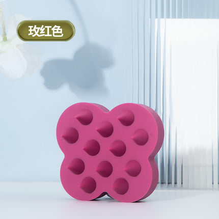 Cross-Border Japanese Shampoo Comb Scalp Massage Comb Hair Comb Silicone Shampoo Brush Butterfly Bath Brush Wholesale