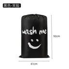 Large size—black smiley face