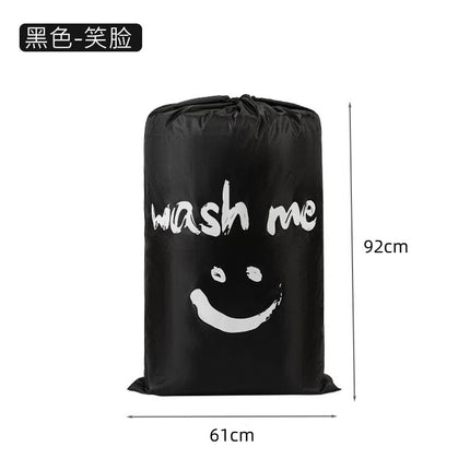 Cross-Border Storage Laundry Bag Waterproof Oxford Cloth Portable Travel Storage Bag Moving Drawstring Drawstring Dirty Clothes Bag