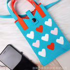 Emerald = red, white and pink heart - upgraded buttons