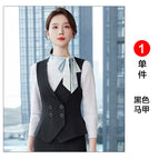Black vest (one piece) / S