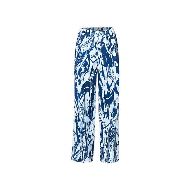 Lulu2025 New Wide-Leg Pants Swift Casual Colorful Sports Fitness Pants Light Printed Breathable Wide