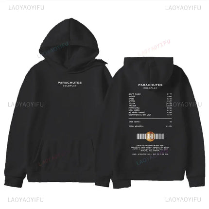 2025 Retro Street Pop Band Hoodies Men's Fashion Pullover Co