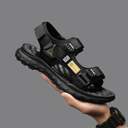 Men's Shoes 2024 Summer New Trend Air Cushion Massage Bottom Dual-use Sandals Sports Casual Outdoor Non-slip Beach Shoes