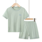 110cm / Zf-short-sleeved suit) forest green