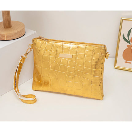 Fashion Retro Simple Trendy Ladies Bags Stone Pattern Single Shoulder Crossbody Hand Square Bag Ladies Crossbody Bag