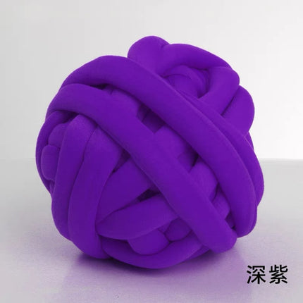 Icelandic Yarn Ball Hand-Knitted Blanket Cushion Cat Bed Pillow Fence Yarn Ball Fine-Spun Plush