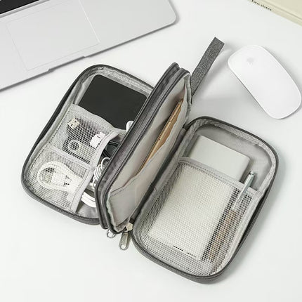 New multi-function data cable charger storage bag flat digital bag finishing bag headset storage bag wholesale