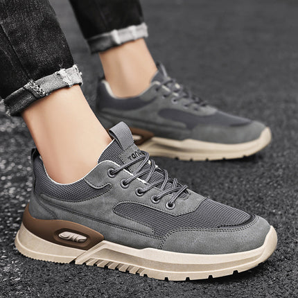 Cross-border Dou Chuan Spring and Autumn New Men's Casual Shoes Korean-style Low-top Workwear Shoes All-match Trendy Men's Shoes H02