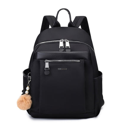 Cross-border Backpack New Travel Lightweight Bag Western Style Women's Travel Oxford Cloth Backpack Student Schoolbag