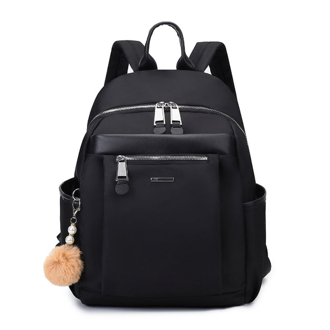 Cross-border Backpack New Travel Lightweight Bag Western Style Women's Travel Oxford Cloth Backpack Student Schoolbag
