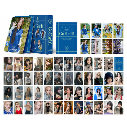 Korean Star 55 Boxed Small Cards Stray (g) I-Dle Ive Ateez Collection Lomo Cards Cross-Border