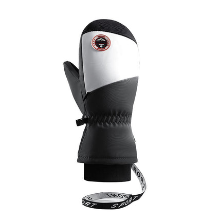 Winter Ski Gloves Couple Korean Style Windproof Cold-resistant Warm Thickened Outdoor Sports Trade A23-HV3
