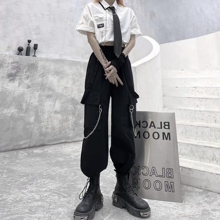 Women's Summer Thin Overalls for Small People, Loose Straight Wide Legs, High Waist, Slim Casual Harem Leggings, Autumn Fashion Trend