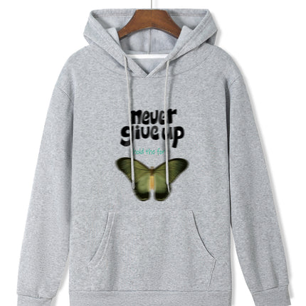 Fashion Joker Hoodie College Style Alphabet Print