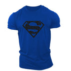 blue printed in black / 3XL