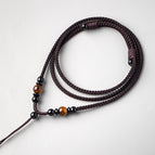 Tiger Eye Stone-Brown Cord-Adjustable