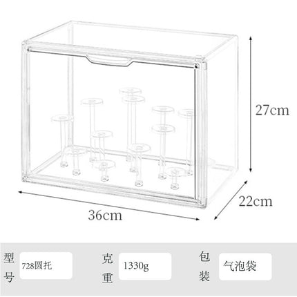 Blind Box Storage Display Stand Desktop Transparent Dustproof Acrylic Lego Bubble Mate Storage Cabinet Hand Display Box