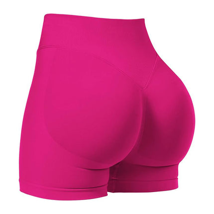Cross-Border European and American Hot-Selling Yoga Three-Point Pants, Tight-Fitting Outer Wear, High-Waisted Buttocks for Women, Wholesale Price, Ready-Made Models