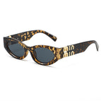 [high quality] leopard print frame black and gray