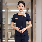 Navy blue one piece suit / S