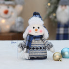 Yh239912A blue plaid doll