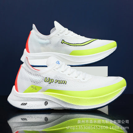 Up run new full palm carbon board sports casual running shoes lightweight shock absorption rebound non-slip professional couple running shoes