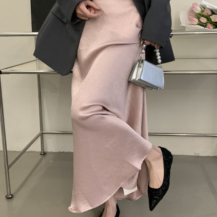 French Lady Style Evening Shoes with Skirts 2025 Spring and Summer New Style Small Fragrant Style Single Shoes Leather Splicing Women's Shoes