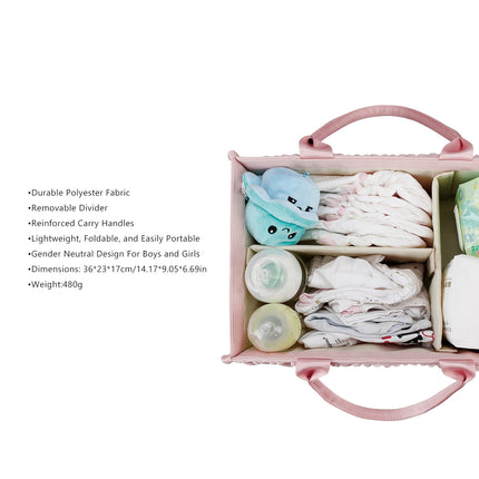 Baby Diaper Storage Bag Nylon Large Capacity Waterproof 5 Colors Nordic / Sac Rangement Couches Bébé Nylon Grande Capacité Imperméable 5 Couleurs Nordique