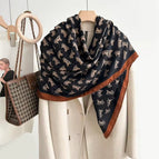 Middle Ages Carriage [Black]] / 135*135cm