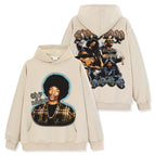 Black Hooded Sweat / S