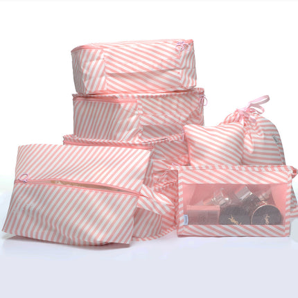 Travel storage bag suit seven-piece clothing classification storage bag luggage storage bag 7 pieces suit