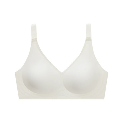 Modal Seamless Underwear for Women, Large Size, No Steel Ring, Push-Up Bra, Anti-Slip, Breathable, Lightweight, Seamless, Anti-Sagging
