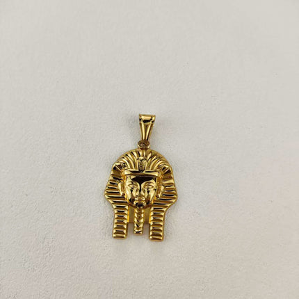 European and American Fashion Retro Stainless Steel Necklace Men's Egyptian Pharaoh Sphinx Pendant with Domineering Personality