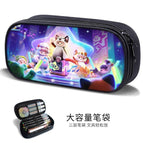 Waterproof-scratch-proof-non-fading-large-capacity three-layer pencil case / B44176