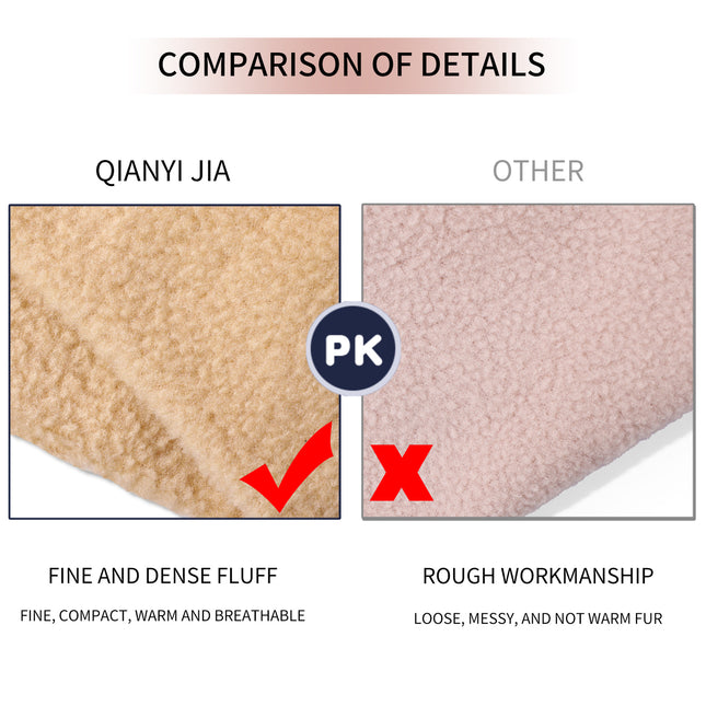Factory direct autumn and winter plush ins style high color value neck collar warm cold students cute Joker scarf