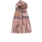 Pink group (thick stripes) / 40*230CM