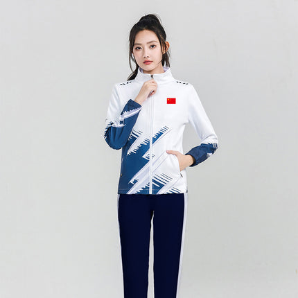 Spring and Autumn Games Class Uniform Two-Piece Set Men's Two-Piece Set Women's Junior High School Senior high school Uniform Activity Uniform Team Uniform