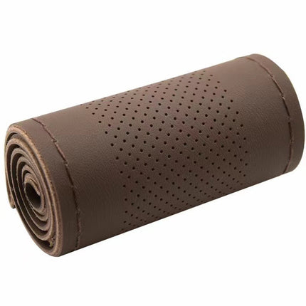 High-elastic hand-stitched car steering wheel cover new self-contained tea fragrance four-sided bullet tea polyphenol handle cover four seasons universal