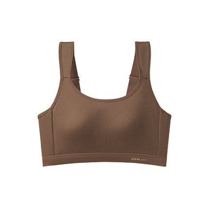 Strapless Underwear Women's Large Chest Shown Small Chest Full Cup Thin Traceless plus size Rabbit Ear Cup Anti-running Light chubby girl Bra