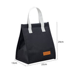 Square minimalist black