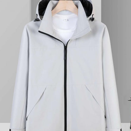 One fleece-lined warm mountaineering outdoor travel clothing autumn and winter in stock factory direct lovers assault clothing custom logo