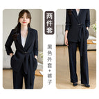 Black suit + b268 black pants / S