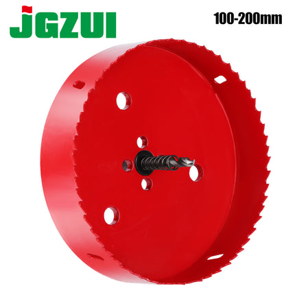 M42 bimetal large size hole opener 100mm woodworking iron pipe aluminum gypsum board PV drill hole saw