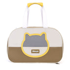 [shoulder/crossbody/portable] / Cat head khaki