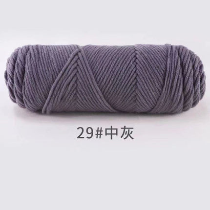 8 strands milk cotton eight strands lover cotton handmade diy material coated wool scarf hat hook shoes medium thick wool ball