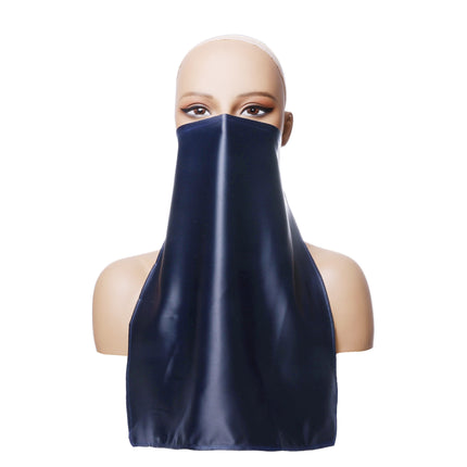 New Cross-Border Amazon and Aliexpress Solid Color Women's Headscarf, Foreign Trade Turkish Breathable Face Scarf, Sun Protection