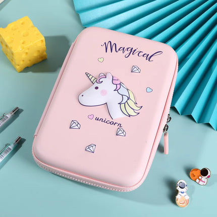 Eva Pencil Box 3D Stereo Large-Capacity Kidsren's Pencil Bag Multi-Functional Student Stationery Popular Pencil Box Waterproof