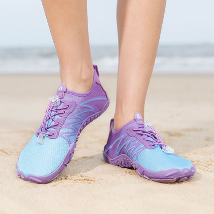 New Cross-border Five-finger Wading Shoes Outdoor Couple's Tracing Shoes Water Sports Non-slip Beach Shoes Amphibious Shoes