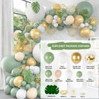 Green balloon set 003